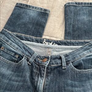 Boden Dark Blue Denim Trousers